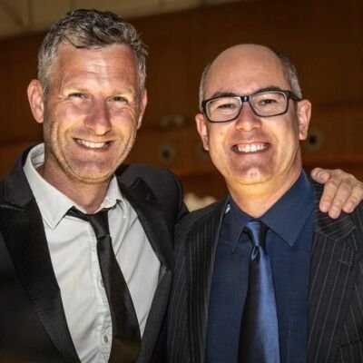 Selfie with the after-dinner speaker!