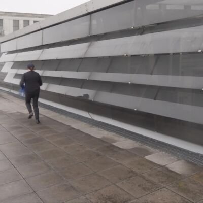 Shot on a rooftop in London!